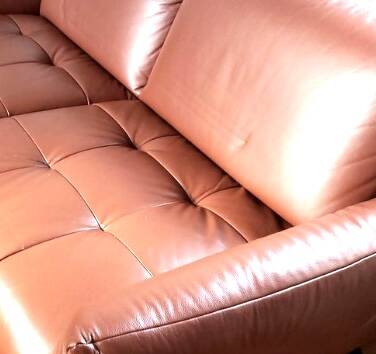 Leather sofa