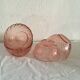 Bols en verre rose de Vereco