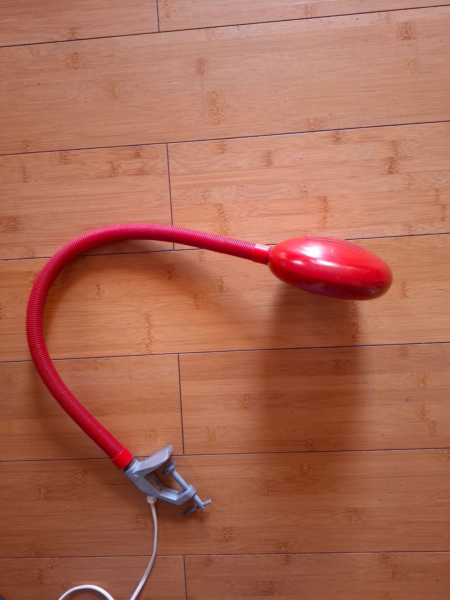 Lampe serpent à étau années 80'S