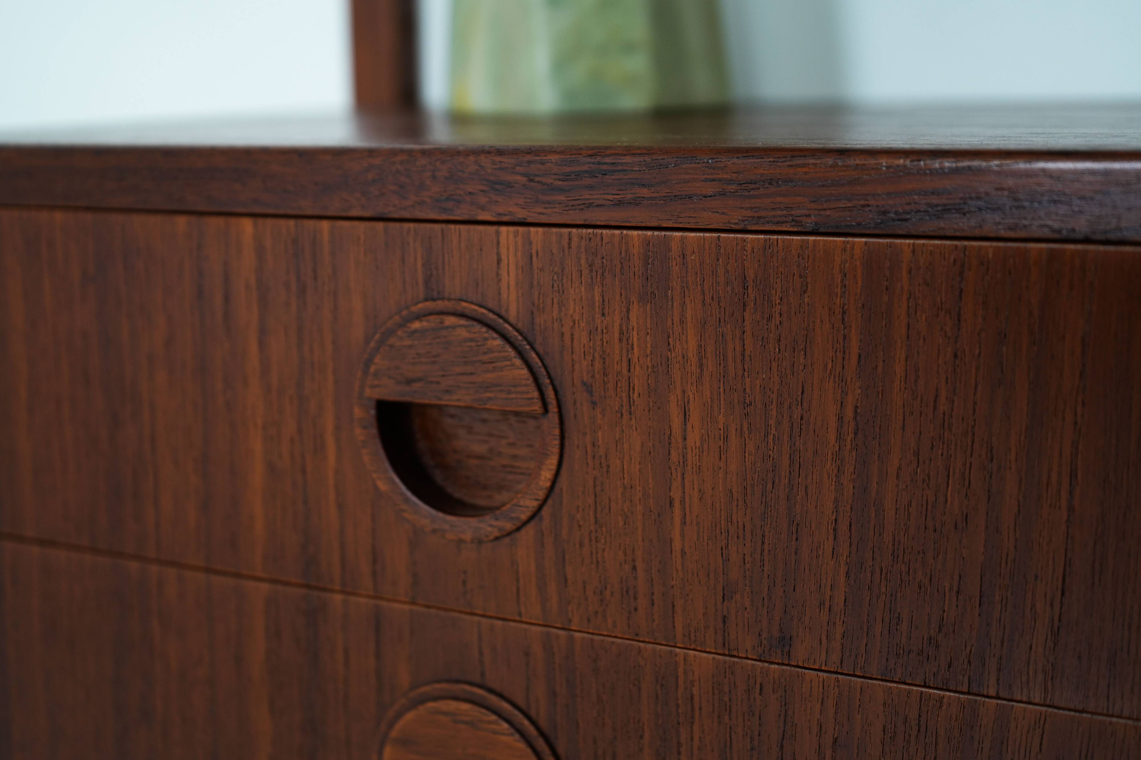 Teak system bookcase, Danish design, 1960s, production: Denmark