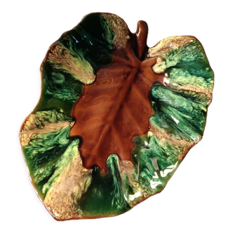 Vintage leaf dish