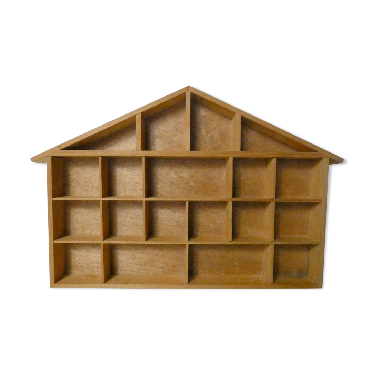 Home-made trinket shelf