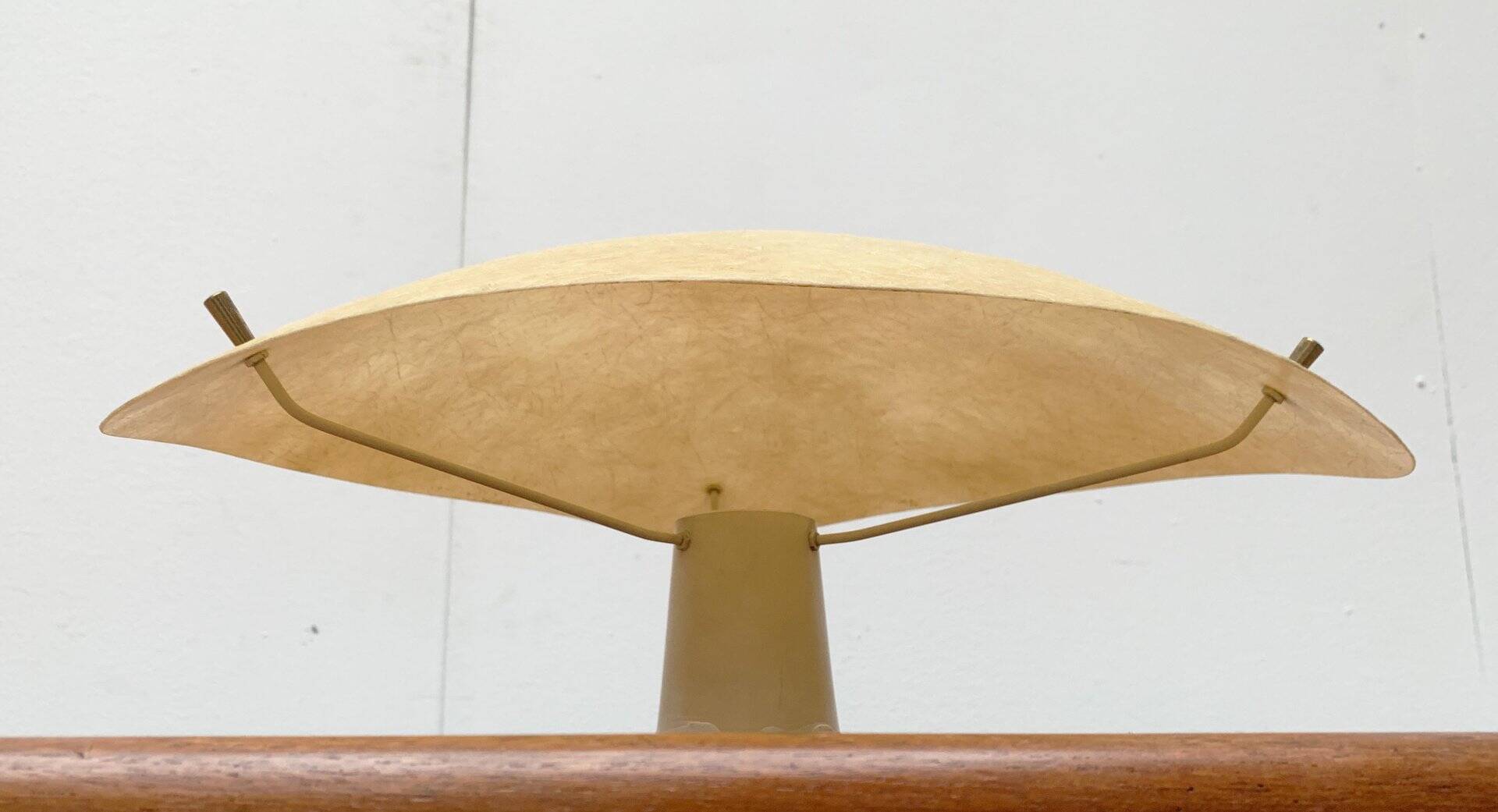 1960s minimalist fibreglass ceiling lamp