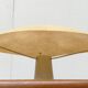1960s minimalist fibreglass ceiling lamp