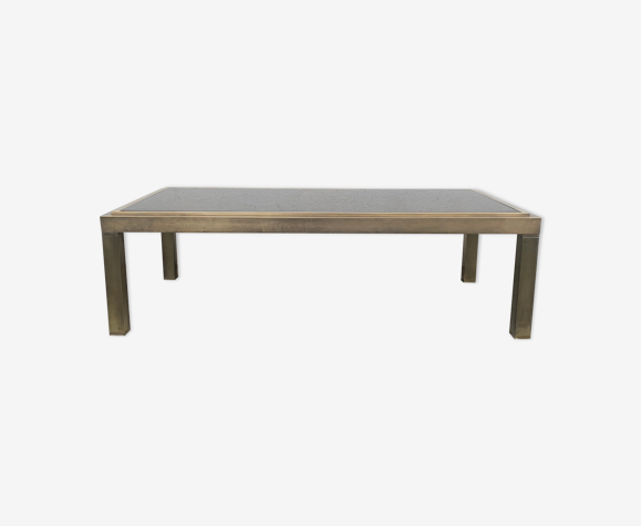 Bronze Rectangular Coffee Table With, Bronze Coffee Table Rectangle