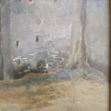 Huile sur planche