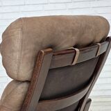 1970s, Danish design by Georg Thams, lounge chair, furniture leather.