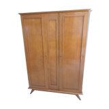 Wardrobe vintage Scandinavian compass feet