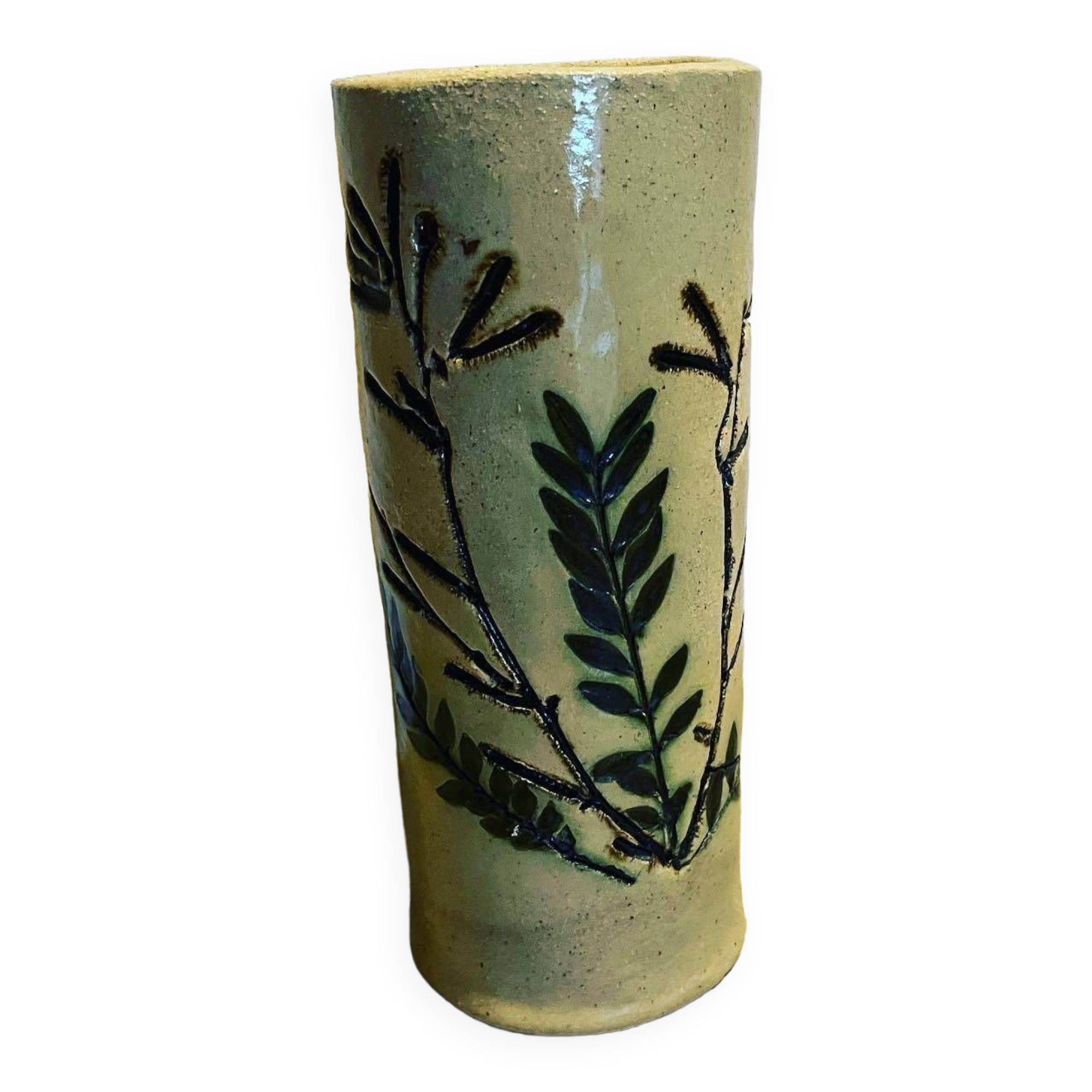 Large vintage pottery vase 1960-70