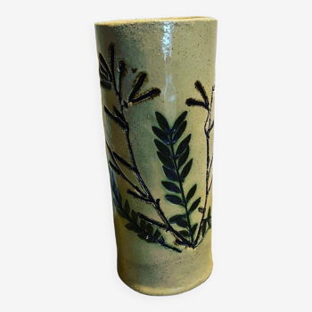 Large vintage pottery vase 1960-70