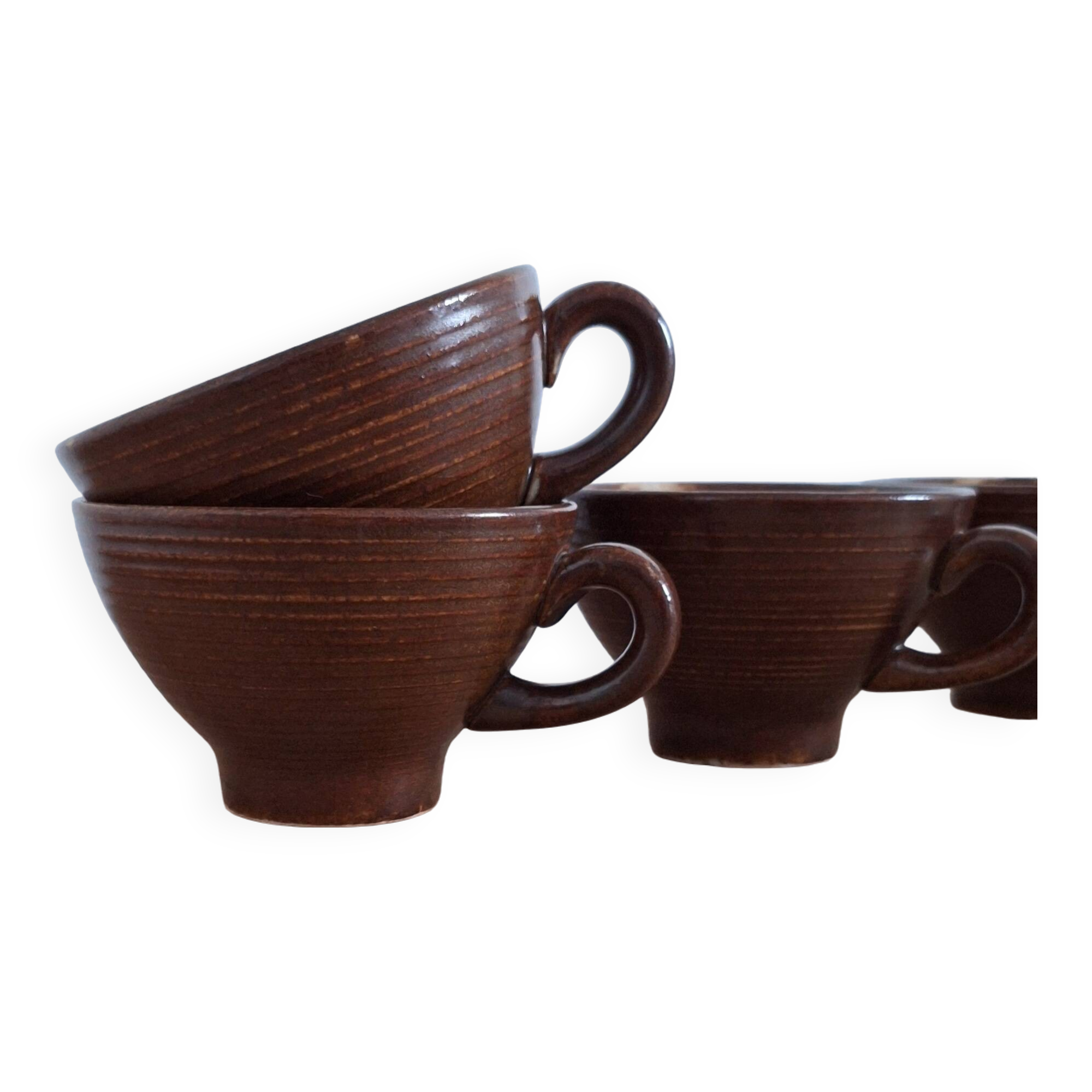 Stoneware cider cups or bowls