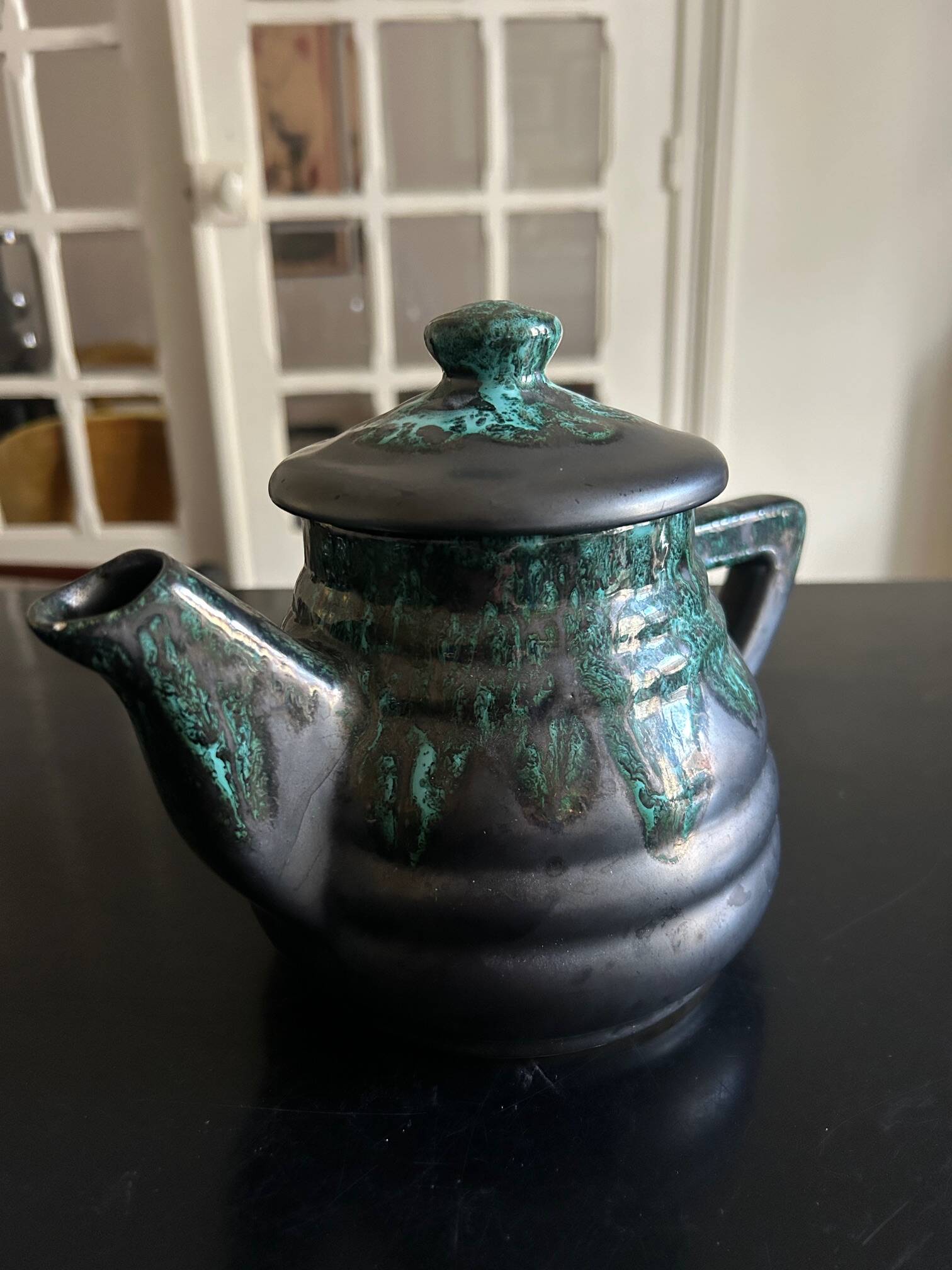 Petit Masse Morvan tea set (8 cups, teapot, sugar bowl, milk jug)