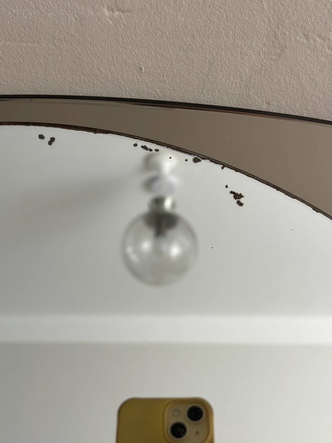 Smoked design light mirror 70