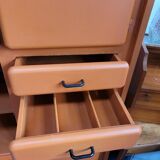 Mado orange kitchen buffet, 60s