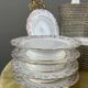 Pillivuyt & cie porcelain service 59 pieces, 19th century