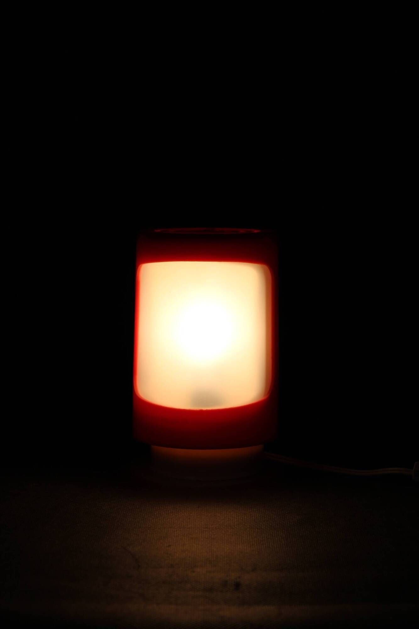 Mid-century plastic table lamp, Czechoslovakia, 1960s