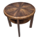 Restored Art Deco Walnut Burl Two-Tier Sunburst Table 1930s