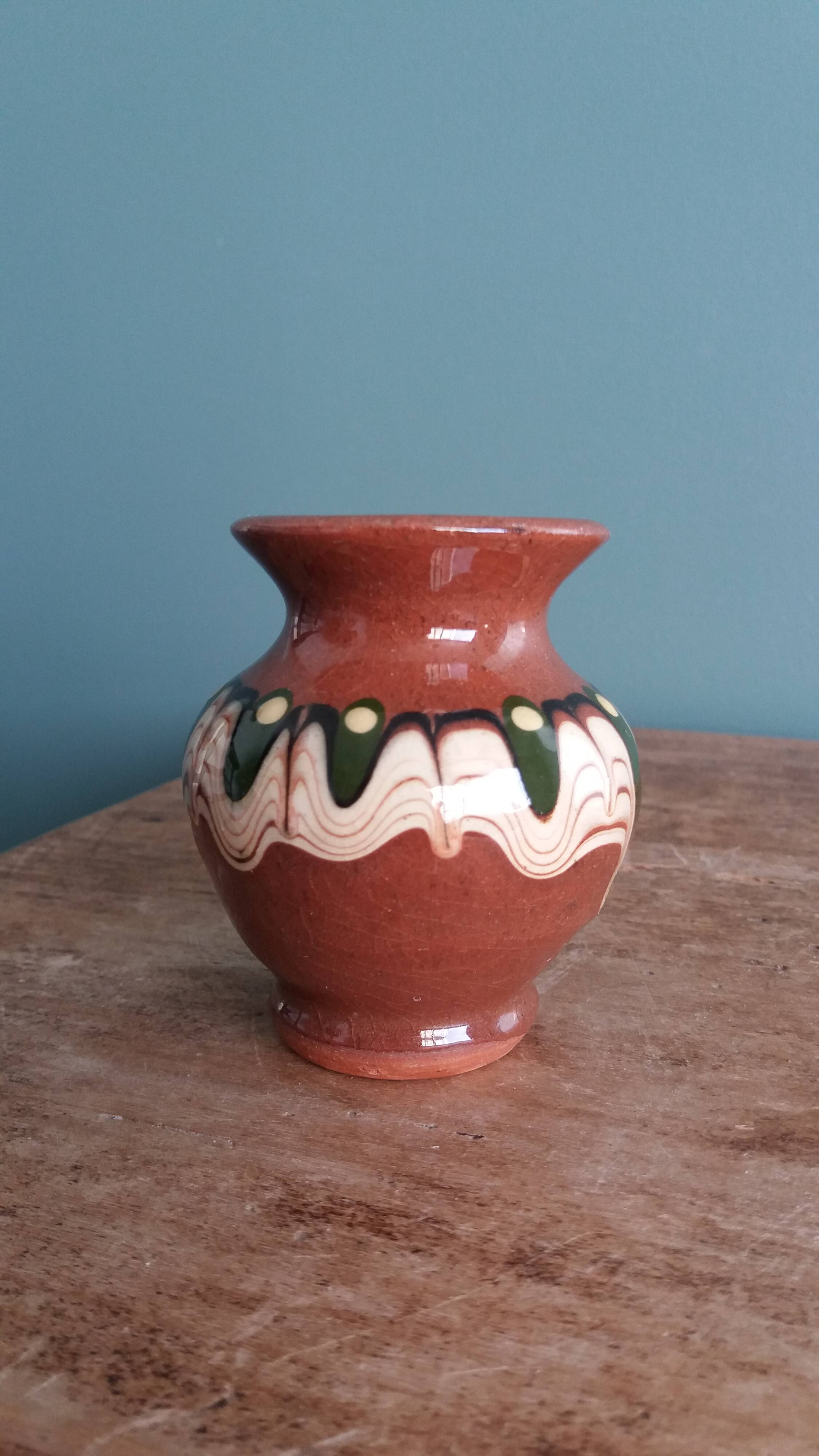 Troyan vase in ceramic Bulgaria Balkans