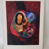 Collage Drawing Fernand Rolland crac Tremblay