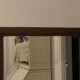 Antique fireplace mirror