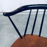 Set of Mid-Century Modern Fanett Armchairs, Denmark, 1950s