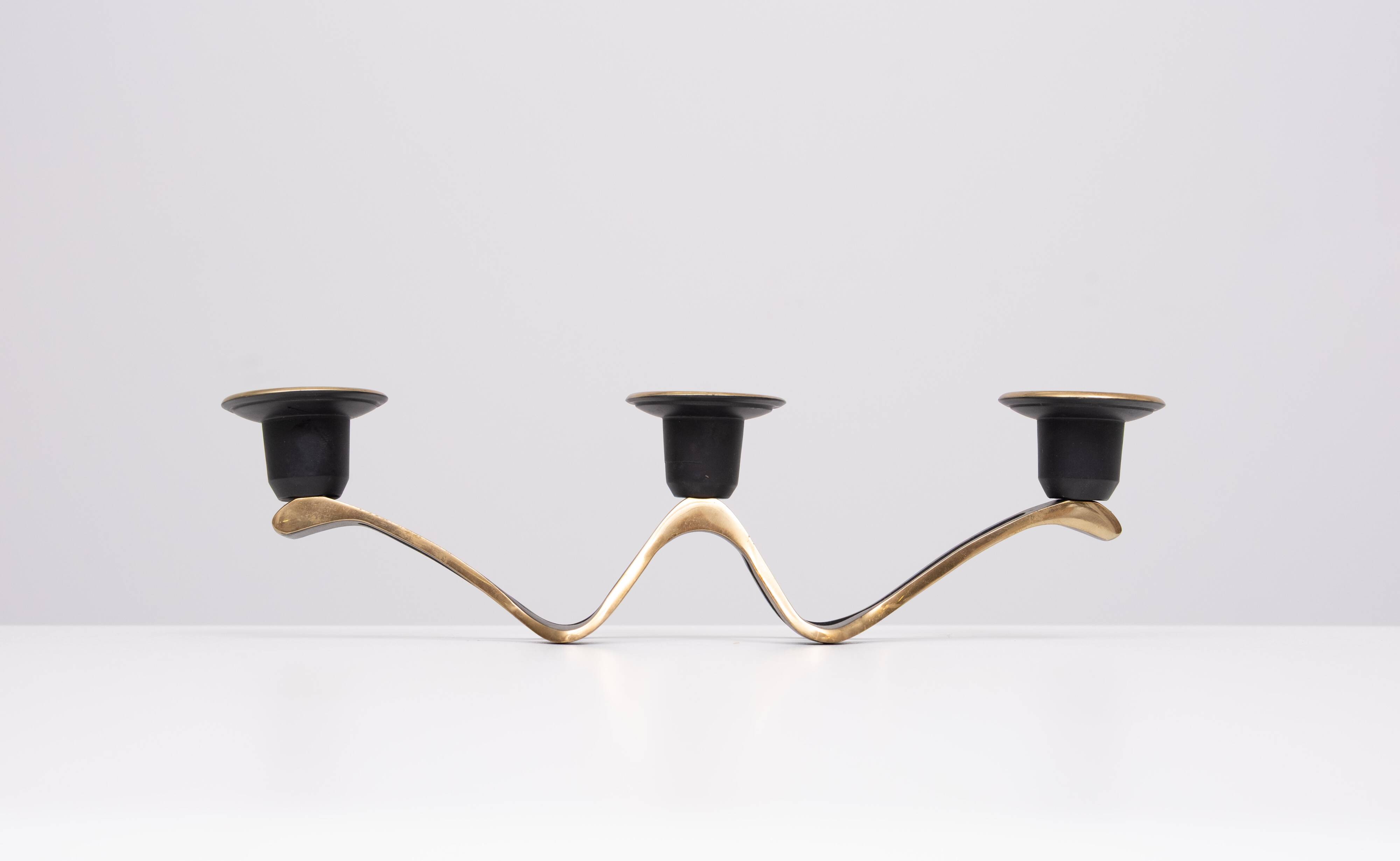 Richard Rohac candle holder by Walter Bosse 1960s Austria