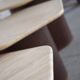 Three Gigogne Travertine coffee tables 1960