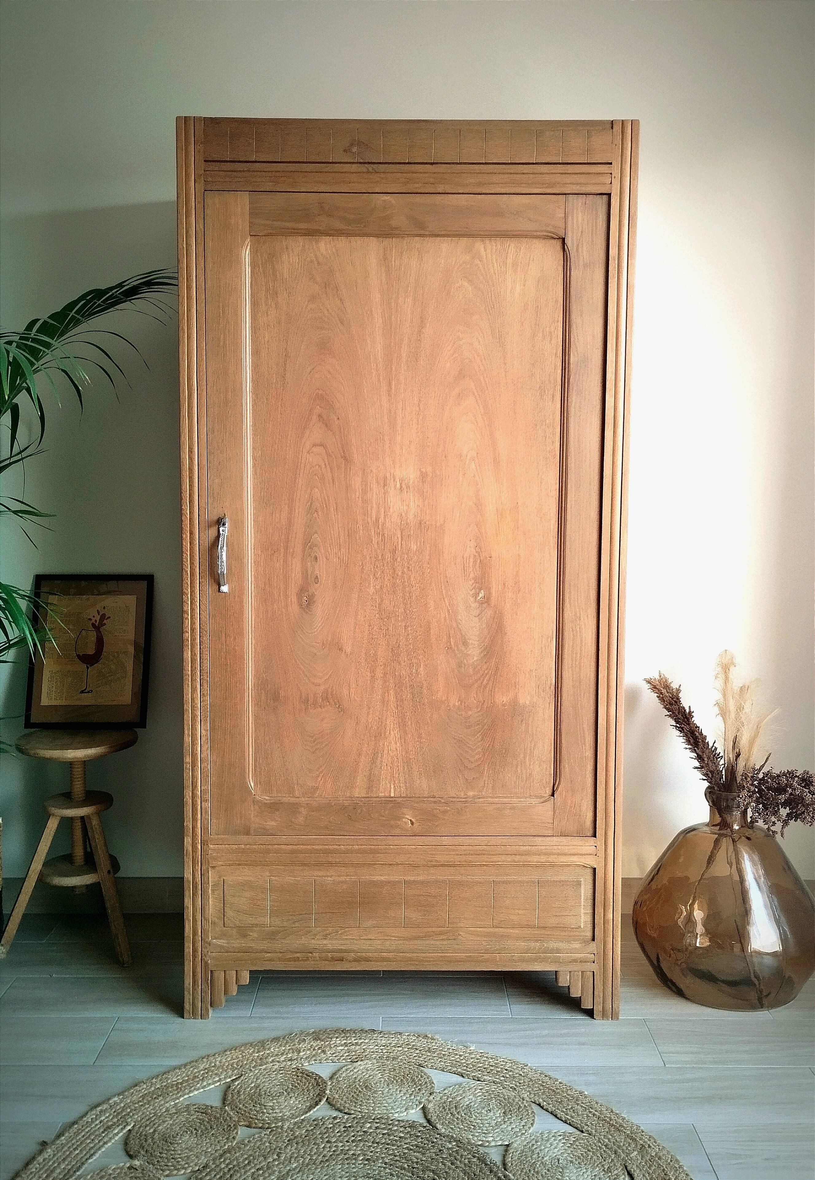 Armoire 1 porte art déco