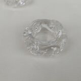 Pair of Baccarat crystal salt shakers, Aladdin model.