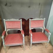 Paire de fauteuil de style Louis XVI