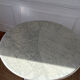 Vintage 1970 marble tulip table