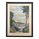 Old watercolor seaside landscape signed A. Brun