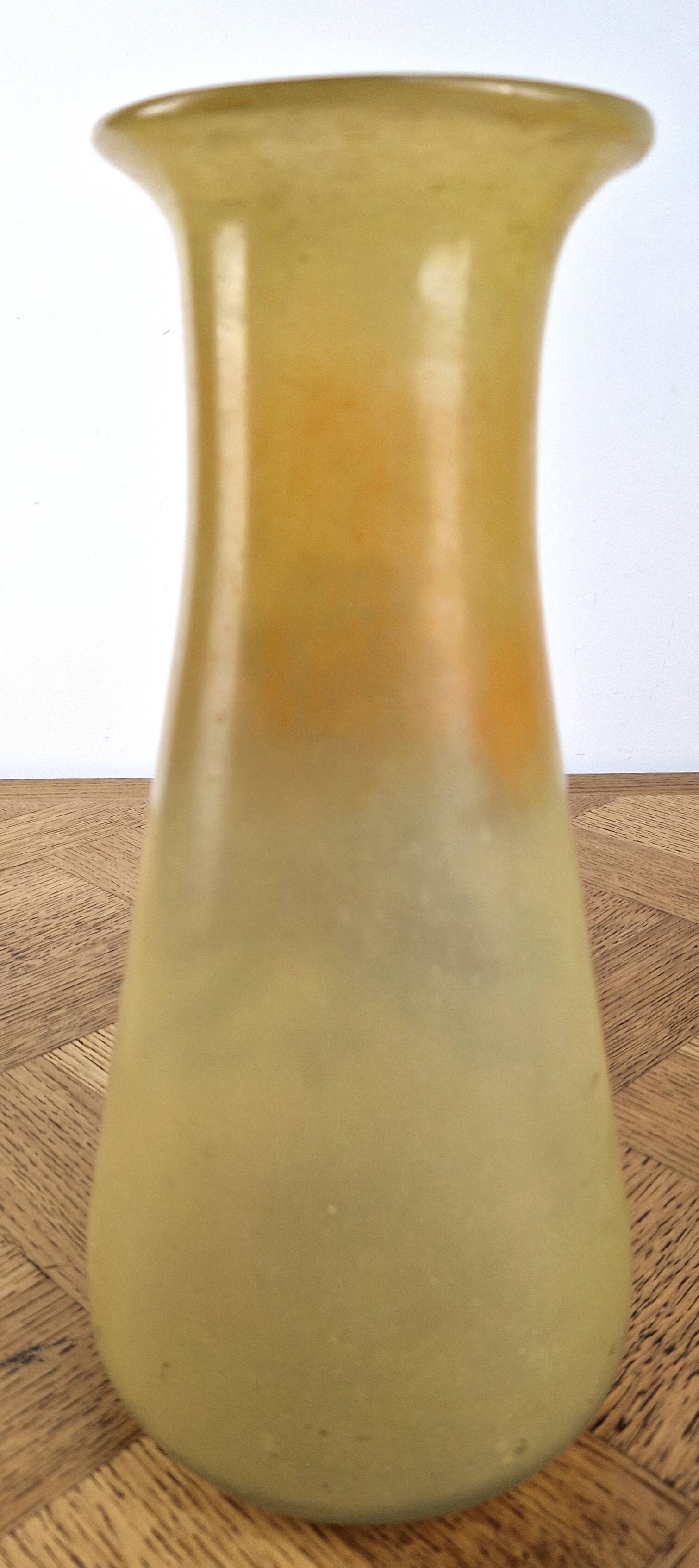 Vase art nouveau signé LEG ( Legras)