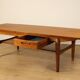 Table basse scandinave en teck années 60