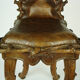 Chaise sculptée de style" foret noire"