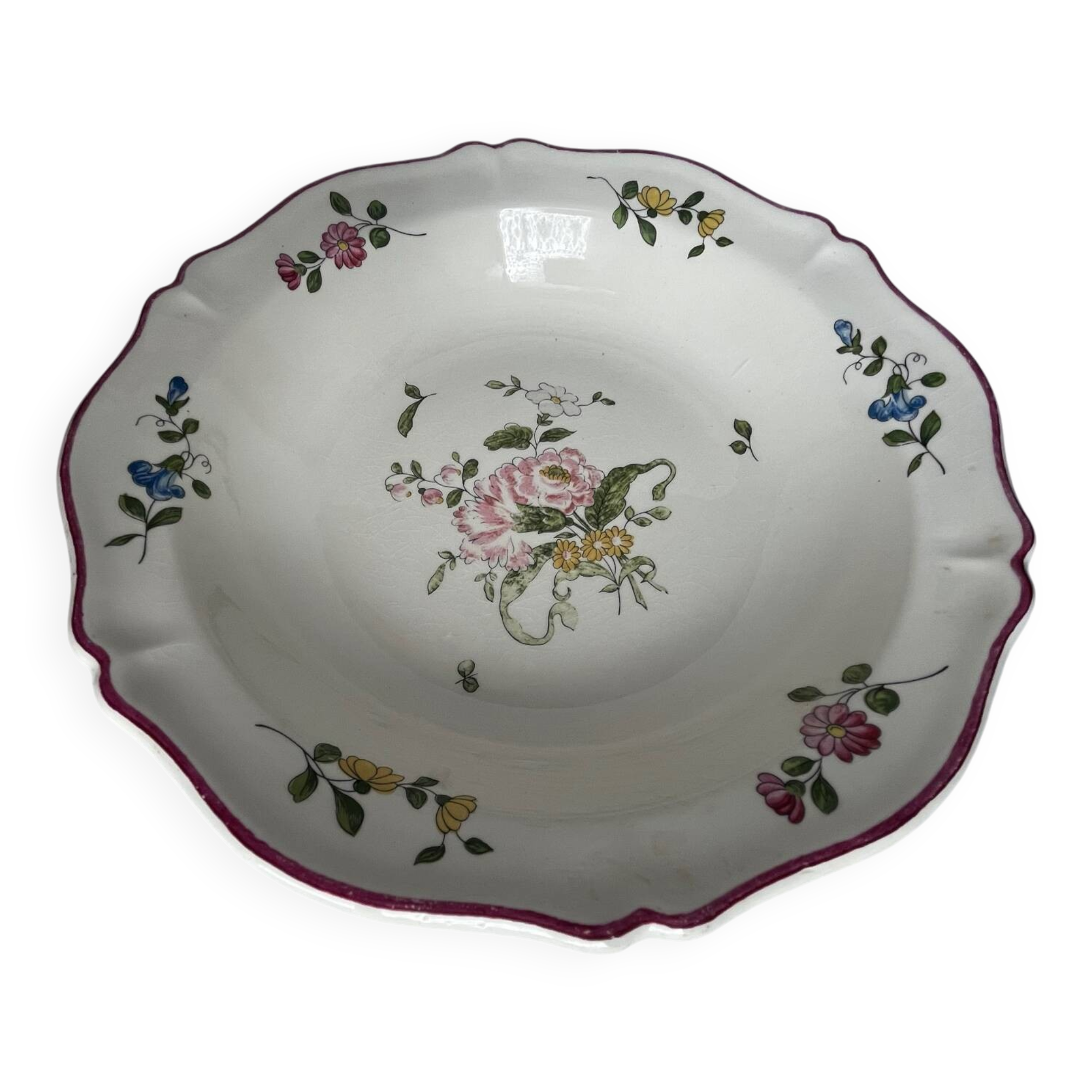 Old hollow dish from Vieux Saint-Amand