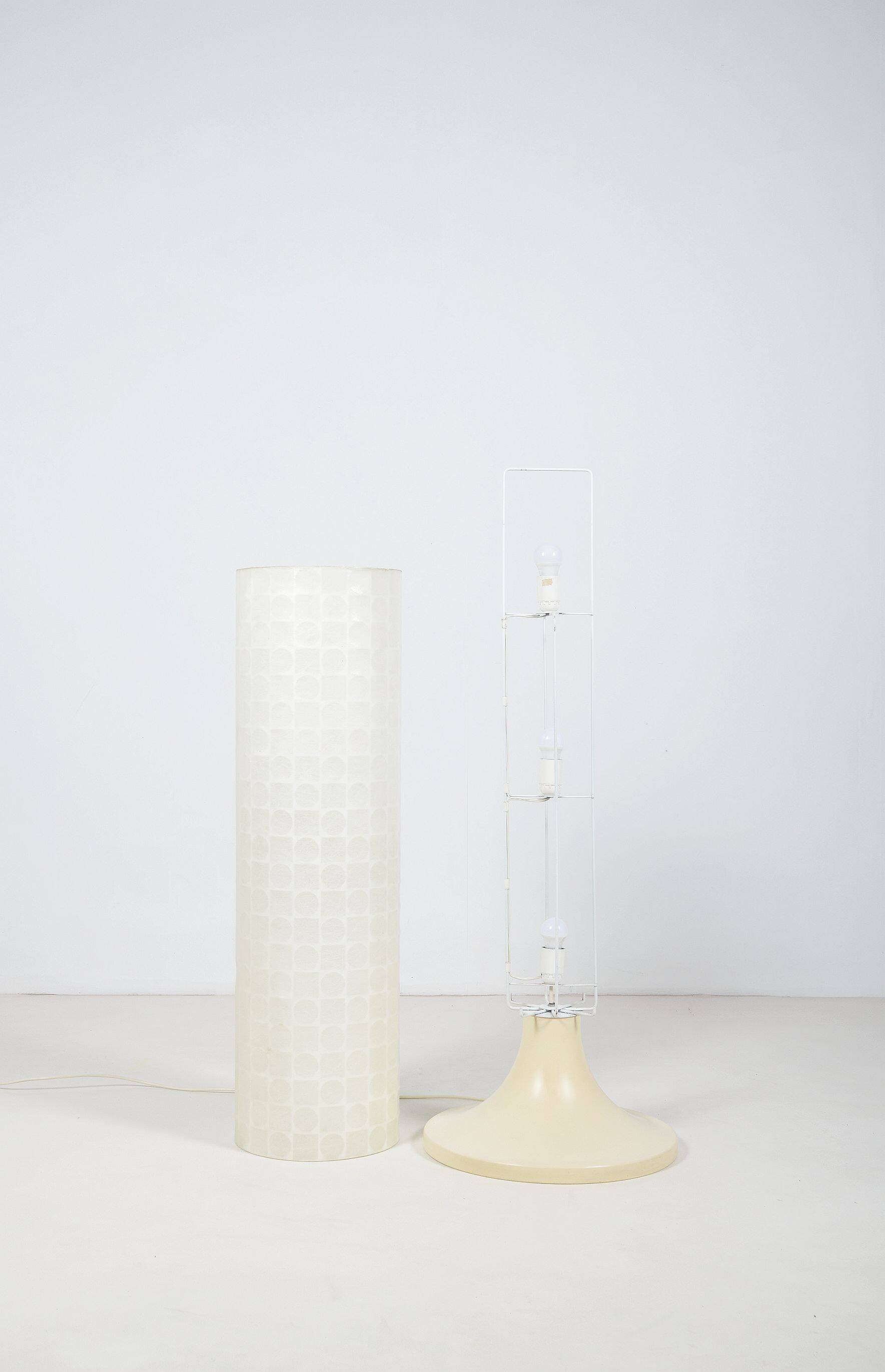Cocoon floor lamp in Space Age style by Goldkant Leuchten, 70s