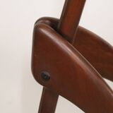 Rispal floor lamp known as "Praying Mantis" in teak, 1960