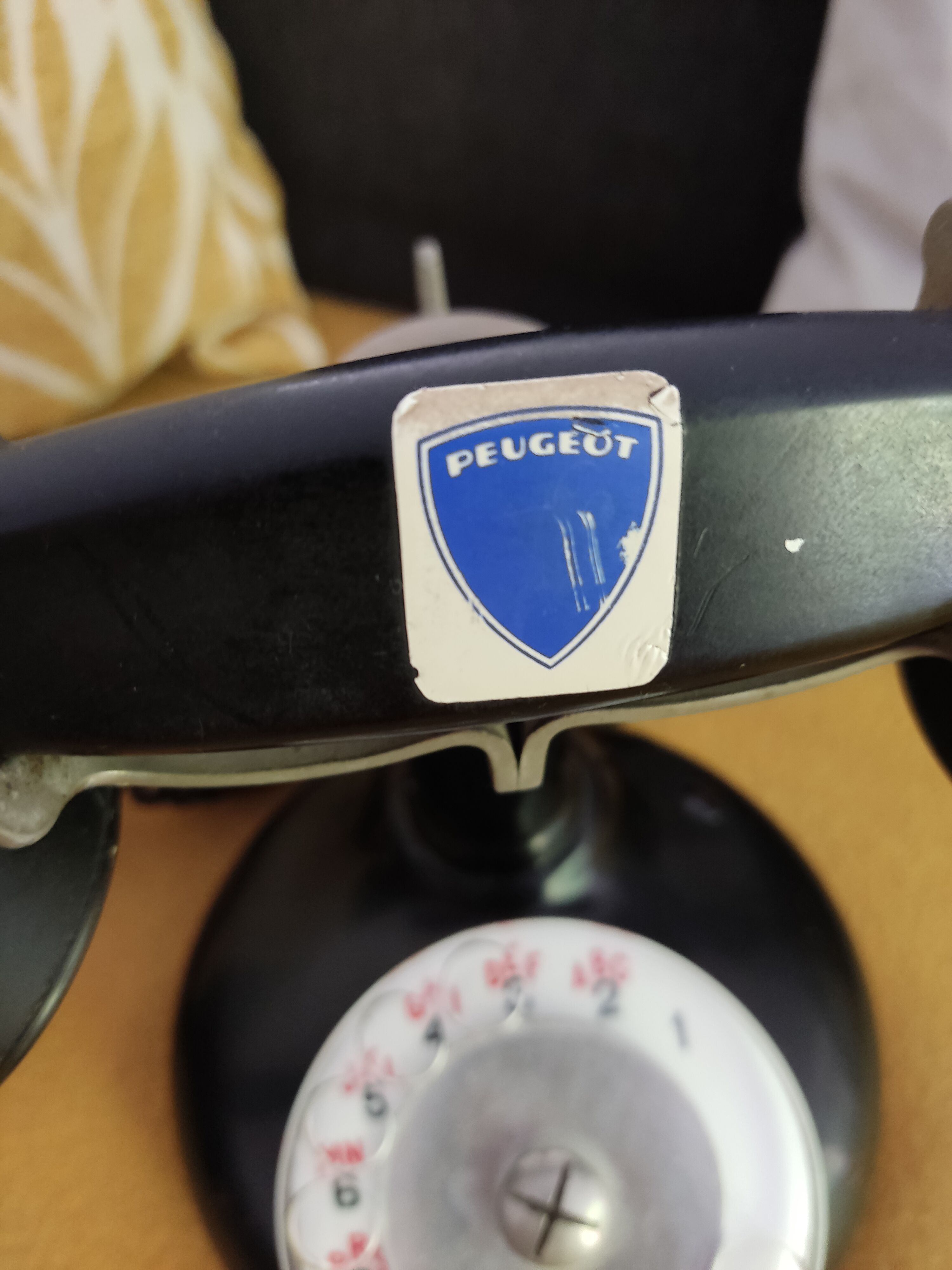 Old peugeot 1930 phone