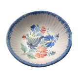 Assiette en faïence XVIIIème Est Argonne Waly