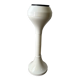 1970's italian ashtray in white plastic with its space age tulip foot