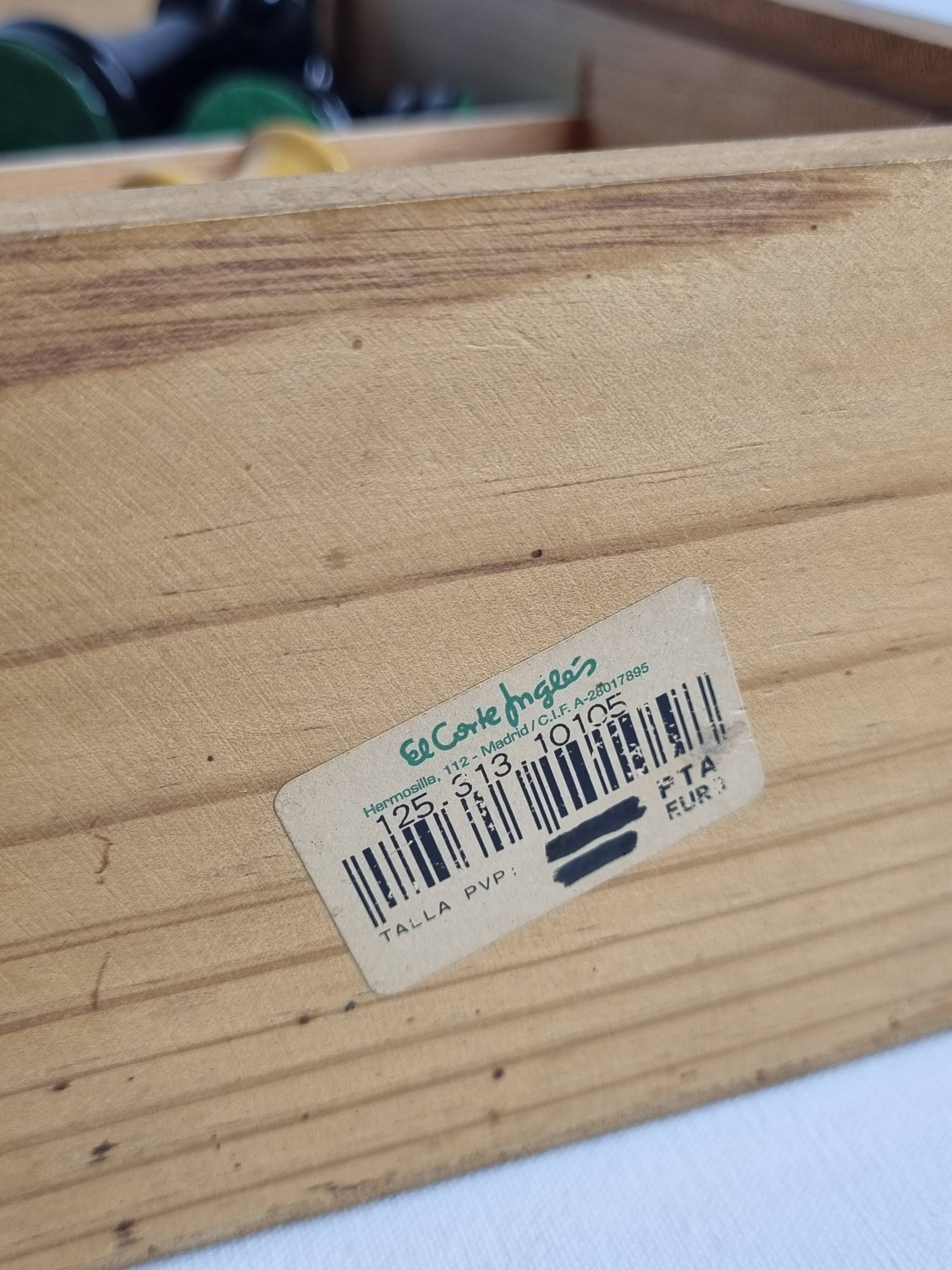 Staunton Chess Set in Lacquered Wood – King 10 cm – El Corte Inglés