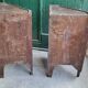 Pair of corner cabinets louis xvi corner furniture from the 18th century with a top ma