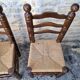 Chaises style Charles Dudouyt