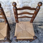Chaises style Charles Dudouyt
