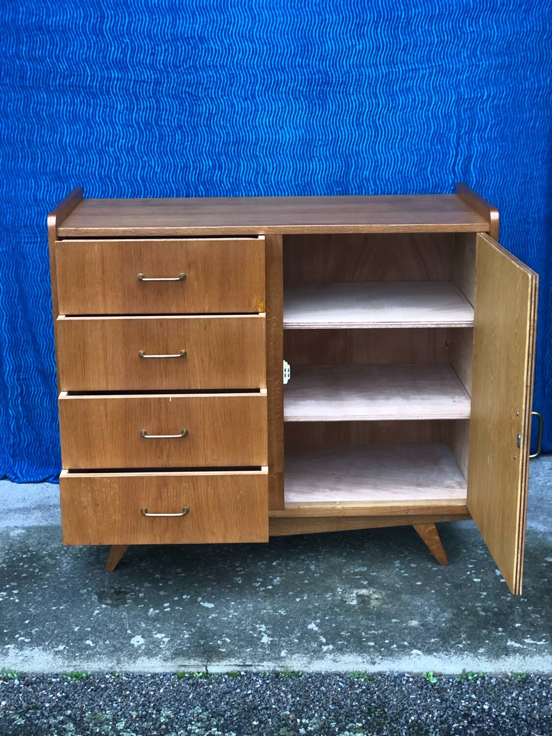 VINTAGE CHEST OF DRAWERS/STORAGE UNIT 1960