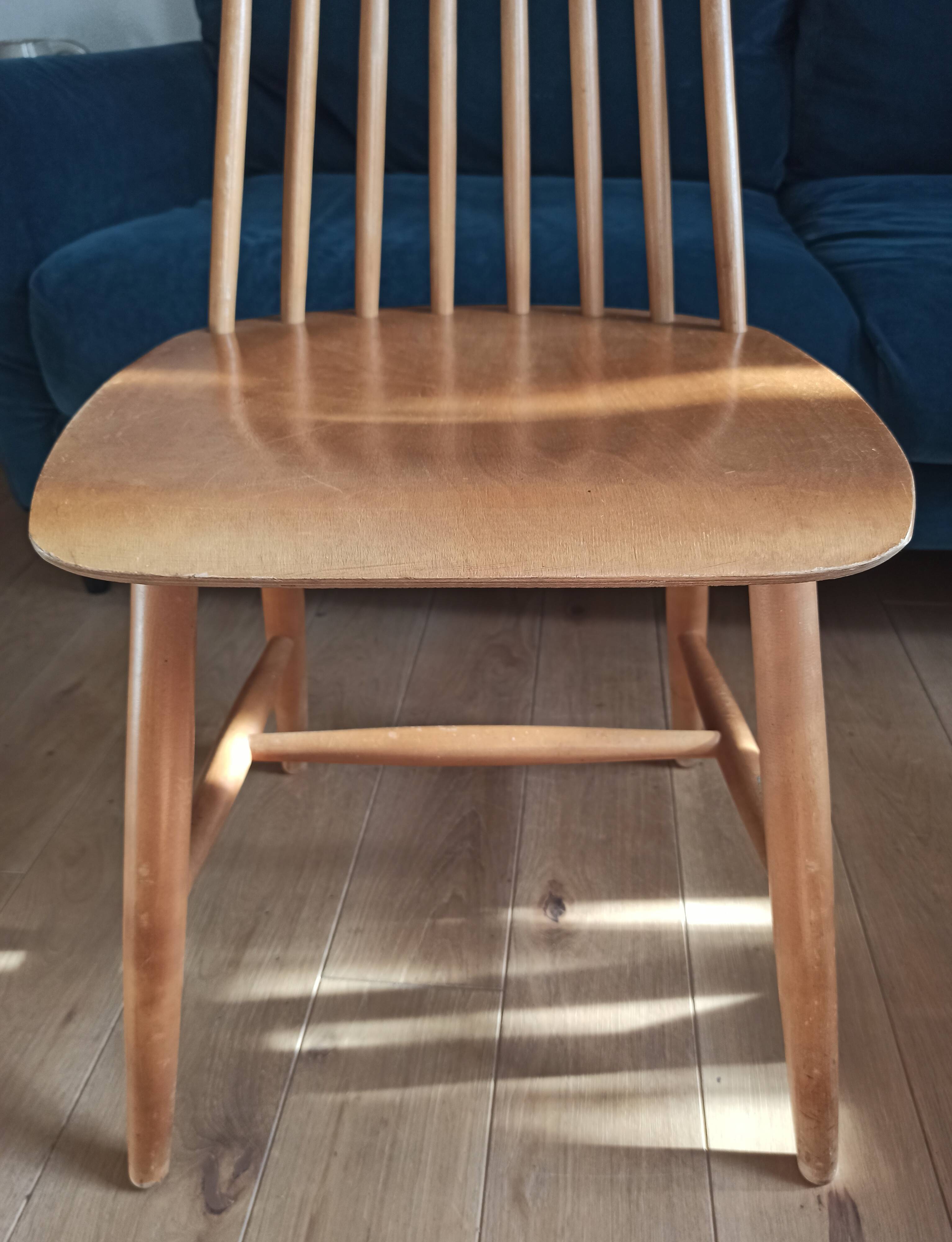 Chaises en bois vintage Ikea 1960