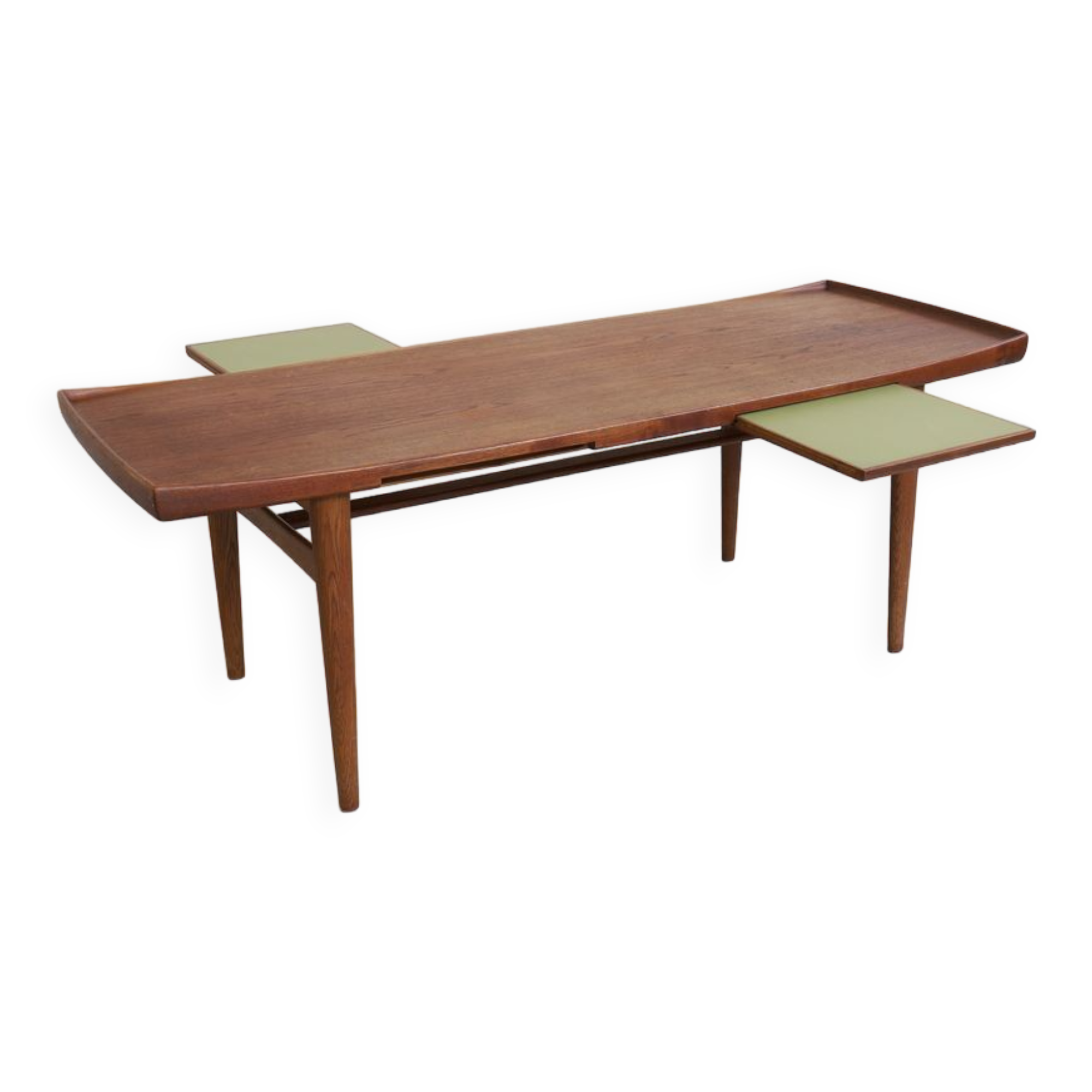 Teak Coffee Table by Alf Svensson for Tingströms, Sweden, 1960s