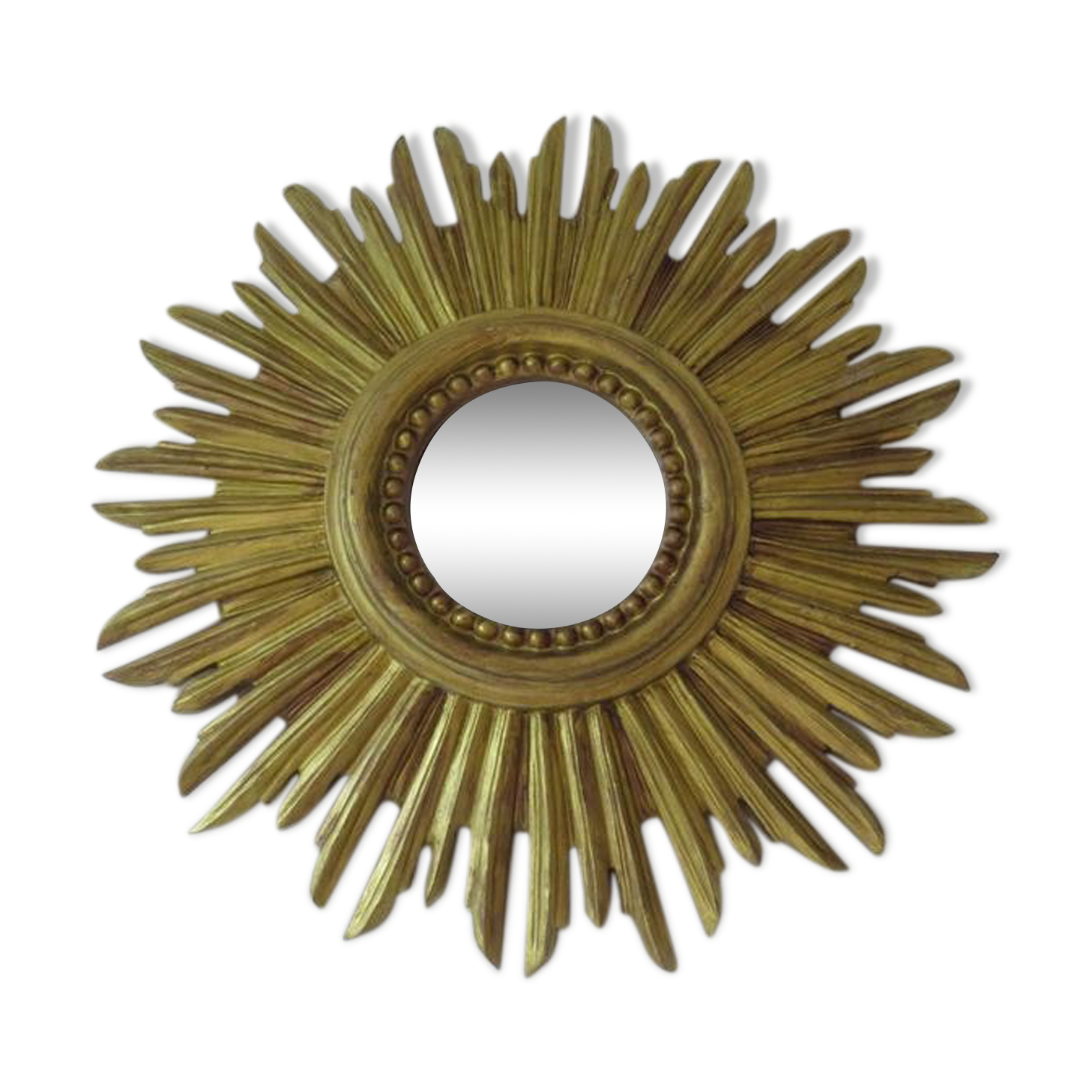 Golden Sun Mirror 70s 30cm