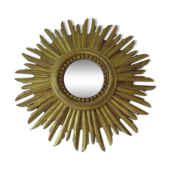 Golden Sun Mirror 70s 30cm